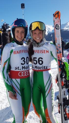 5 - Irelands Ladies team at the World Alpine Ski Championships in St Moritz February 2017